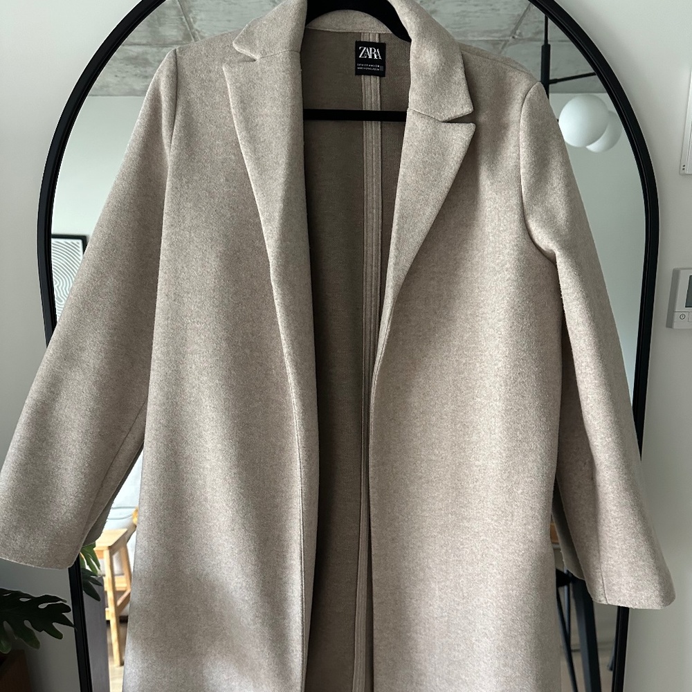 Zara midi wool jacket